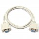 Null Modem kábel RS232 DB9F/DB9F